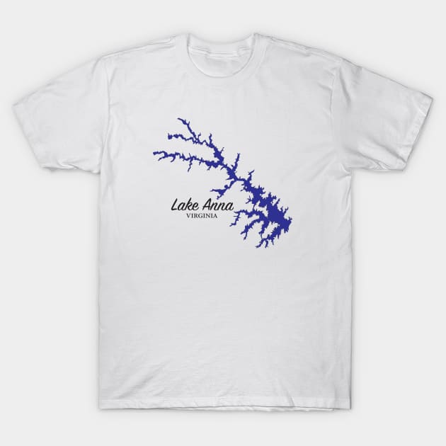 Lake Anna Virginia T-Shirt by ACGraphics